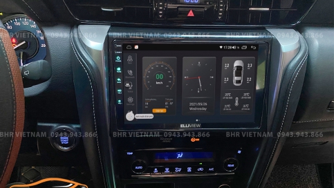 Màn hình DVD Android liền camera 360 xe Toyota Fortuner 2017 - nay | Elliview S4 Deluxe 